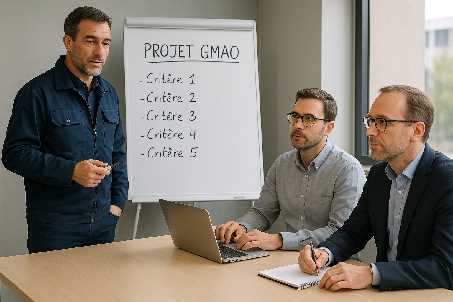 Critères de choix pour une GMAO