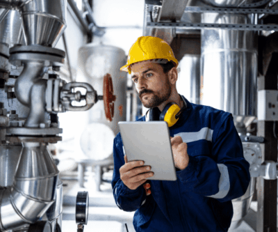 Réunion d’experts discutant de solutions IA et intégration IBM Maximo pour la maintenance industrielle intelligente